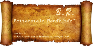Bottenstein Renátó névjegykártya